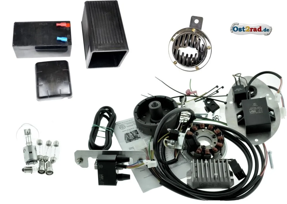 Umbausatz komplett Zündung Powerdynamo/Vape 12V Zündanlage pass. für BK350 Umbausatz komplett Zündung Powerdynamo/Vape 12V Zündanlage pass. für BK350