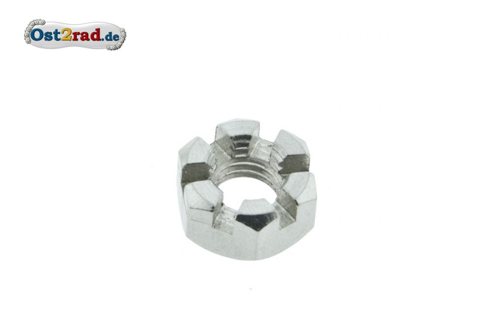 Kronenmutter Flach M10 für AWO Edelstahl Kronenmutter Flach M10 für AWO Edelstahl