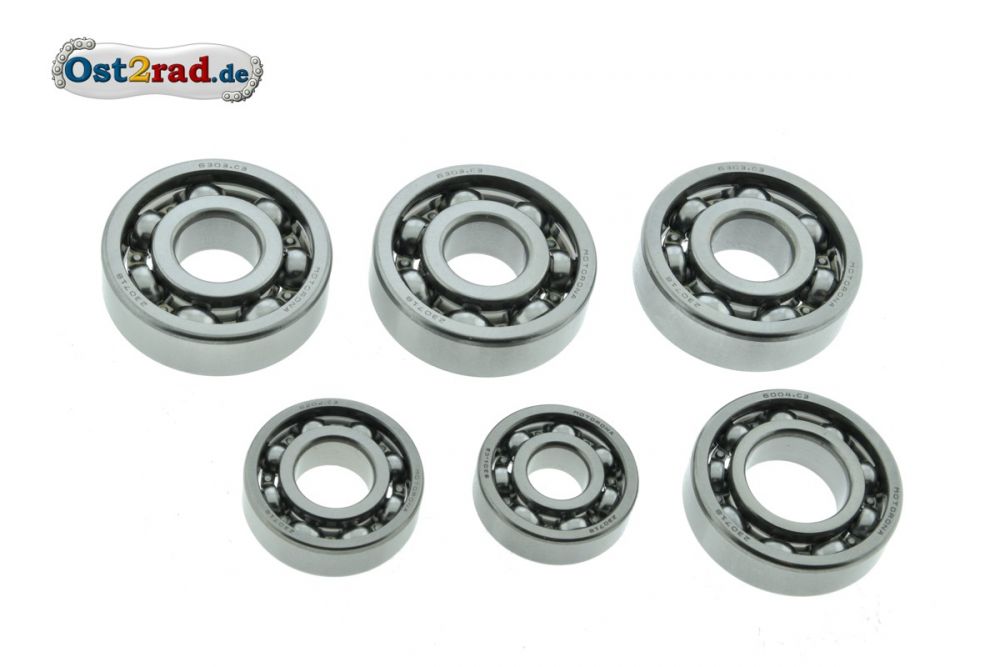 Kugellagersatz für MZ, ES ETS TS 125 150, RT125-3, MOTORONA Kugellagersatz für MZ, ES ETS TS 125 150, RT125-3, MOTORONA