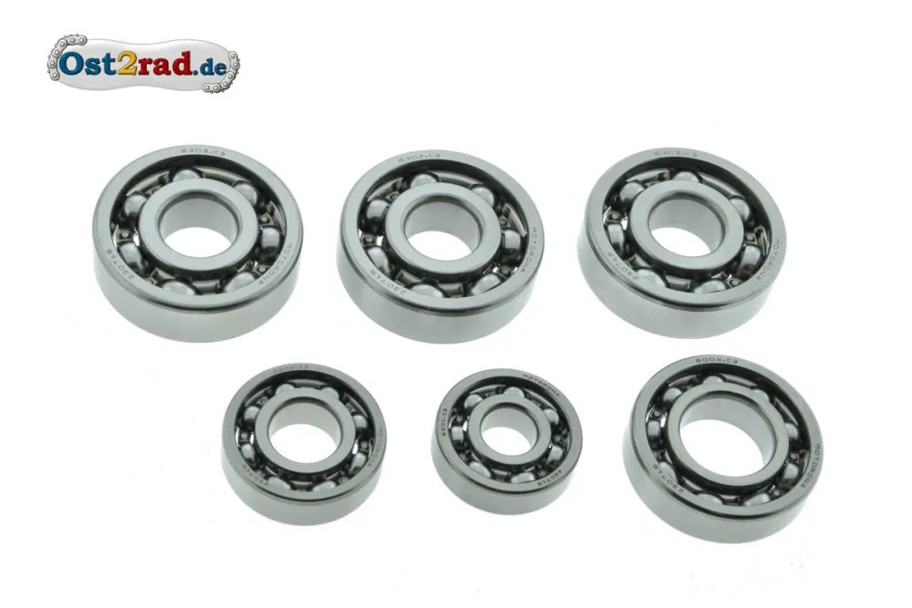 Kugellagersatz für MZ, ES ETS TS 125 150, RT125-3, MOTORONA Kugellagersatz für MZ, ES ETS TS 125 150, RT125-3, MOTORONA