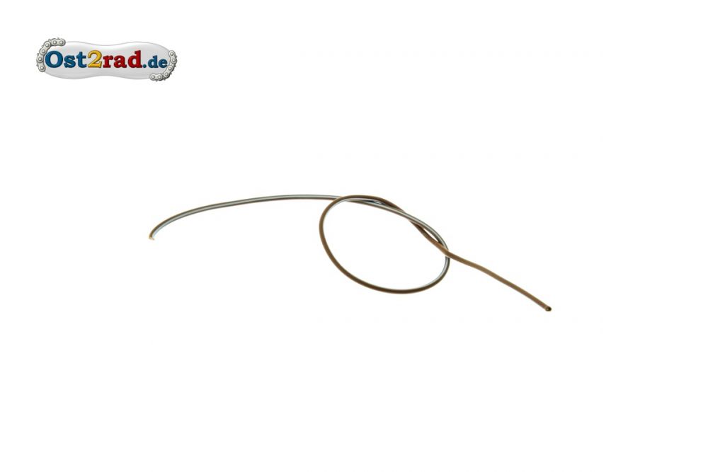 KFZ Kupferkabel 1,5 mm², braun/weiß KFZ Kupferkabel 1,5 mm², braun/weiß