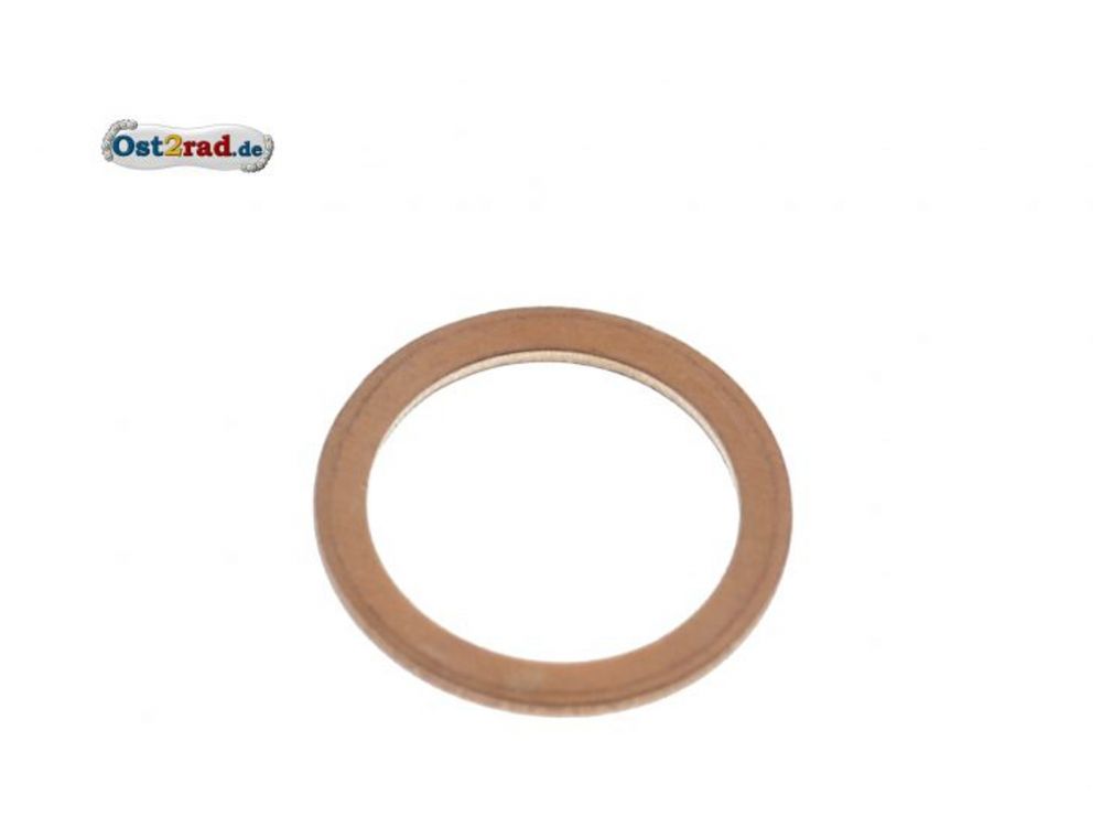 Dichtring Kupfer für Verschluss Schraube Kipphebel AWO Touren 16x20 Dichtring Kupfer für Verschluss Schraube Kipphebel AWO Touren 16x20
