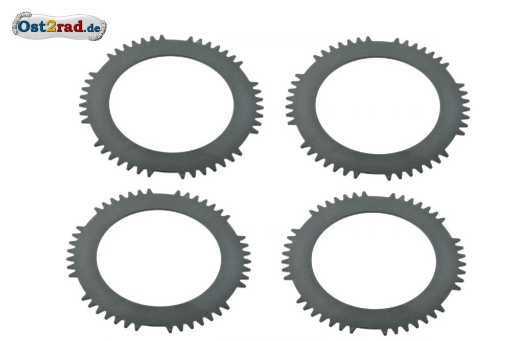 Driven plate 4 pieces ETZ TS ES 250 Driven plate 4 pieces ETZ TS ES 250