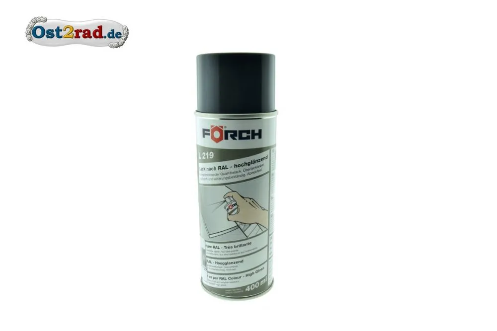 Lackspray anthrazitgrau RAL 7016 FÖRCH glänzend Lackspray anthrazitgrau RAL 7016 FÖRCH glänzend