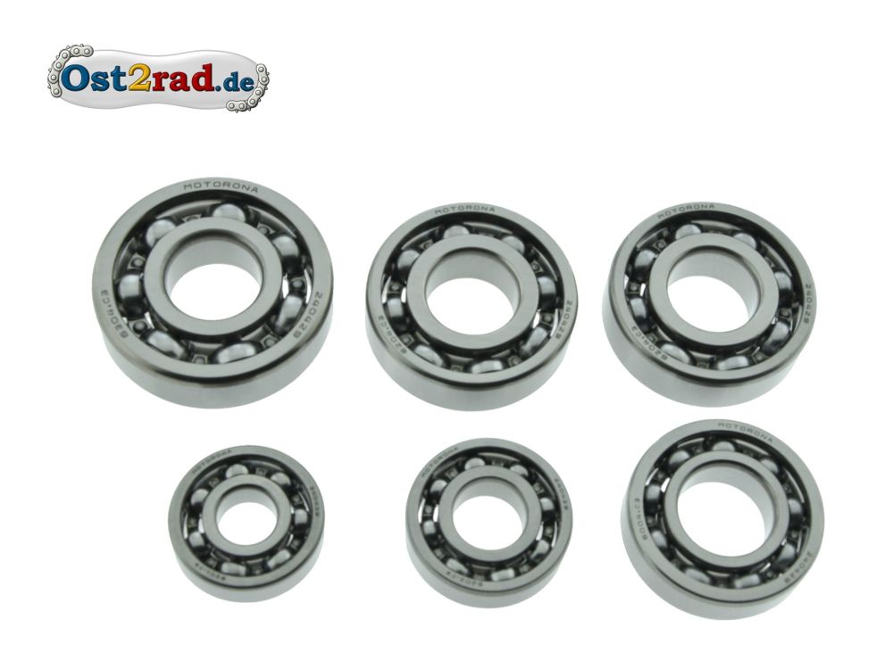 Bearing set MZ TS 125, 150 being outside wave sealing rings