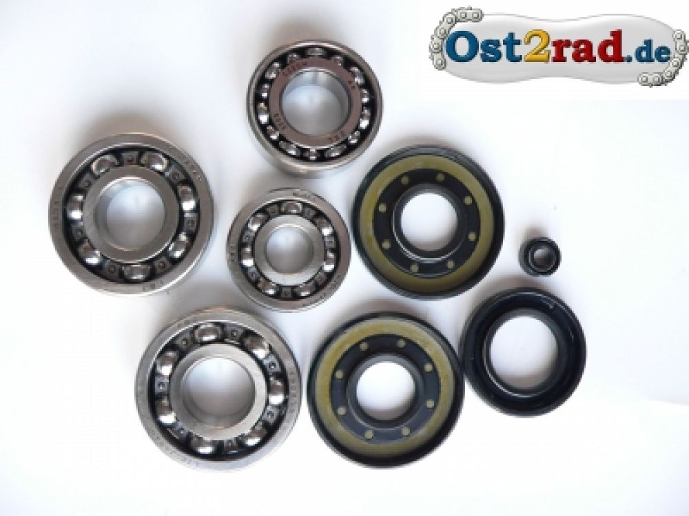 Bearing set with sealing rings JAWA 634