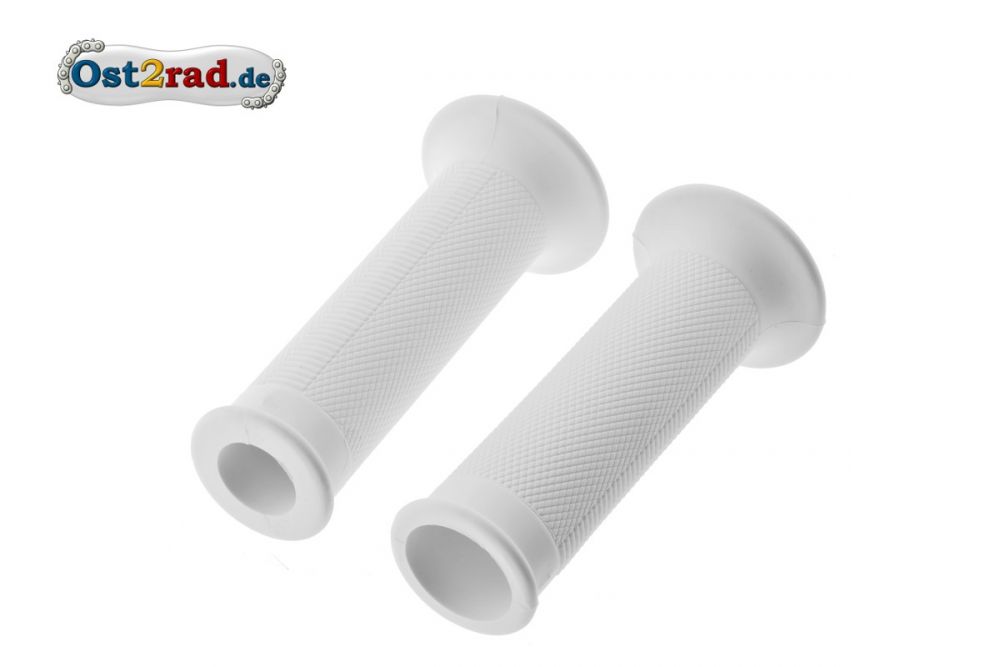 Lenker Griffgummi Paar für MZ ES 125 150 175 250 300, Rändelprofil WEIß 1.Qualität Lenker Griffgummi Paar für MZ ES 125 150 175 250 300, Rändelprofil WEIß 1.Qualität