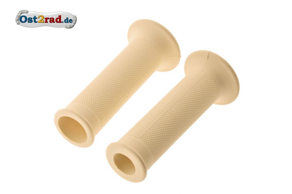 Lenker Griffgummi Paar für Simson KR51 Schwalbe Rändelprofil elfenbein 1.Qualität Lenker Griffgummi Paar für Simson KR51 Schwalbe Rändelprofil elfenbein 1.Qualität