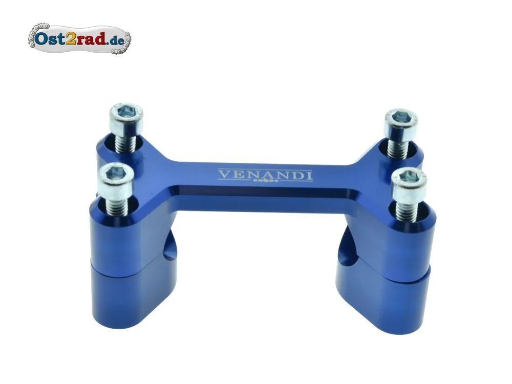 Lenkerklemmbrücke BLAU Simson S50 und S51 CNC Alu Lenkerklemmbrücke BLAU Simson S50 und S51 CNC Alu