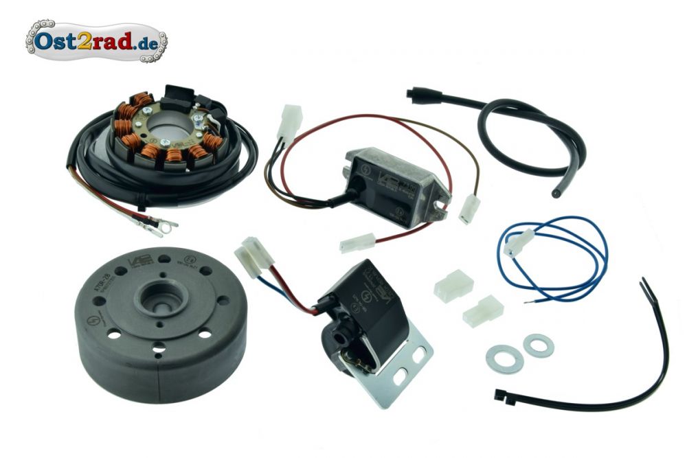 Lichtmagnetzündanlage 12V/100W mit integrierter vollelektronischer Zündung Gleichstrom Simson S51 S70 SR50 SR80 Lichtmagnetzündanlage 12V/100W mit integrierter vollelektronischer Zündung Gleichstrom Simson S51 S70 SR50 SR80