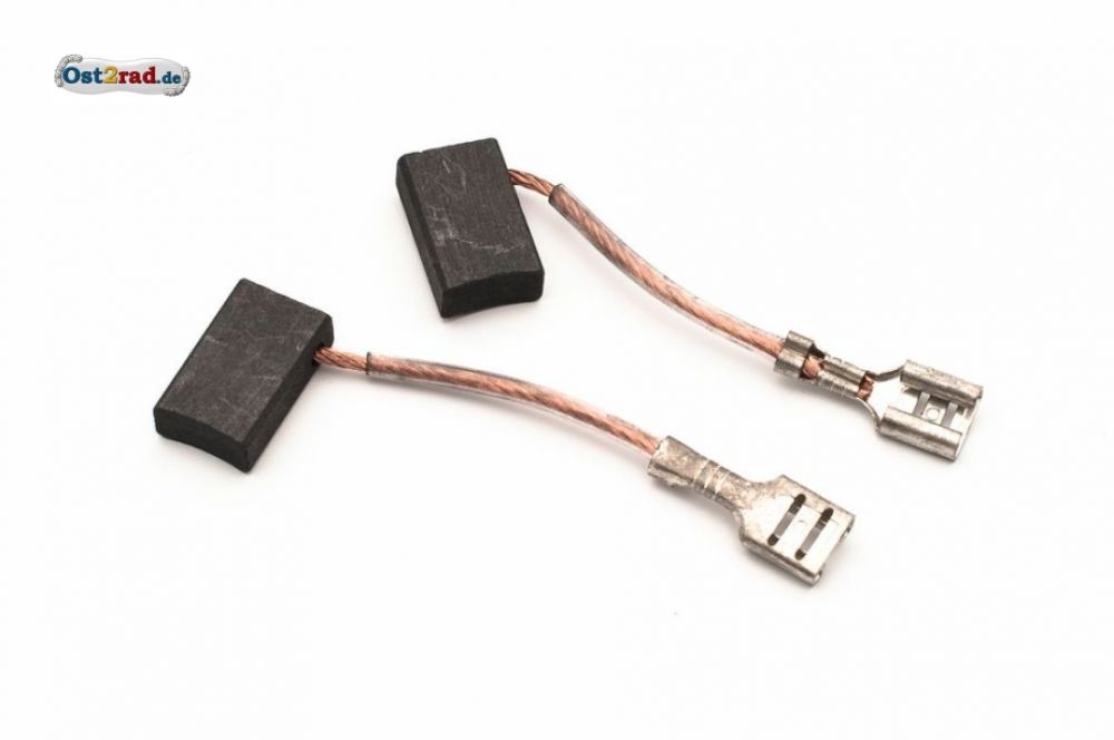 Carbon brush for alternator, MZ, TS and ETZ, a pair Carbon brush for alternator, MZ, TS and ETZ, a pair