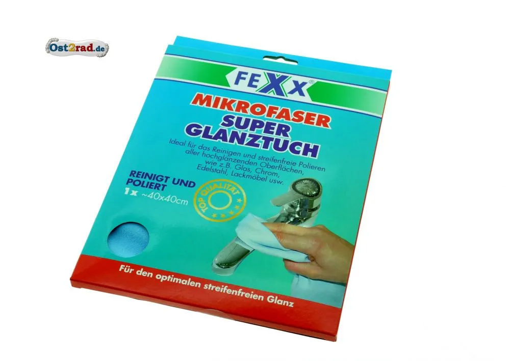 Mikrofaser Super Glanztuch 40x40cm Mikrofaser Super Glanztuch 40x40cm