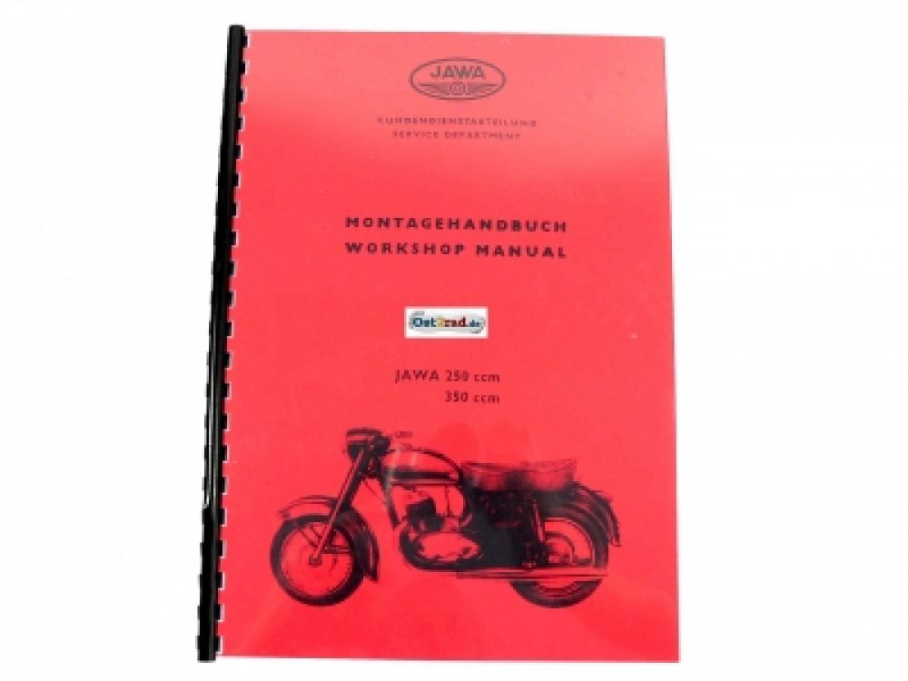 Installation Manual, repair manual JAWA 353, 354