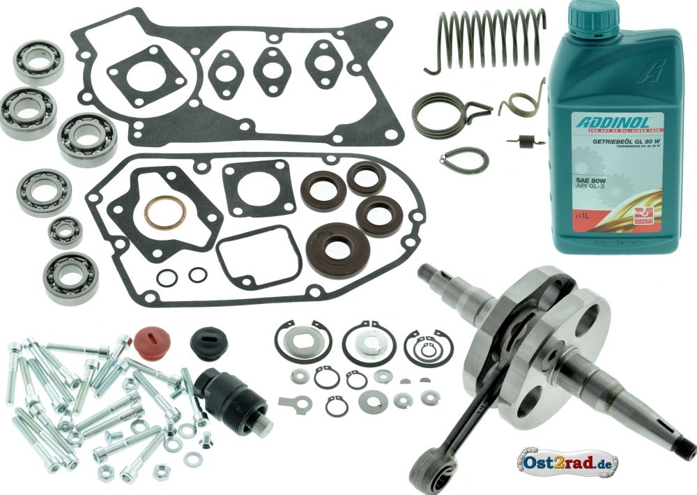Komplettset Motorregeneration S70 S83 SR80, Kurbelwelle, Simmeringe, Dichtungen Komplettset Motorregeneration S70 S83 SR80, Kurbelwelle, Simmeringe, Dichtungen