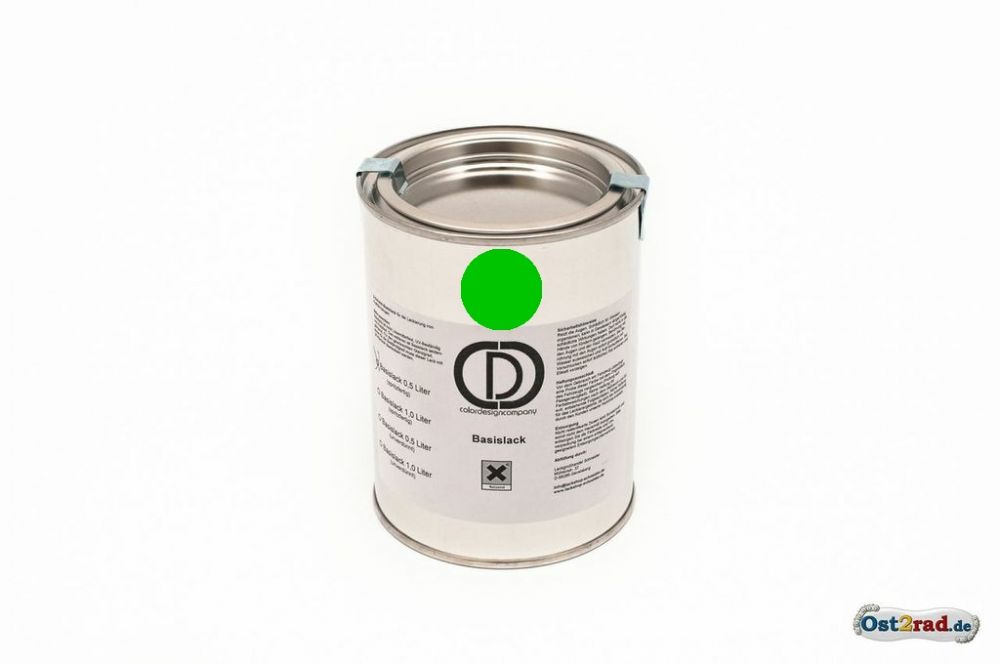 Originalfarbton mittelgrün TS250 0,5l spritzfertig Basislack