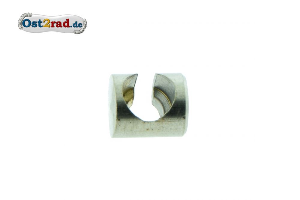 Nippelaufnahme geschlitzt Bowdenzug SIMSON S50 S51 SR50 KR51/2 Nippelaufnahme geschlitzt Bowdenzug SIMSON S50 S51 SR50 KR51/2