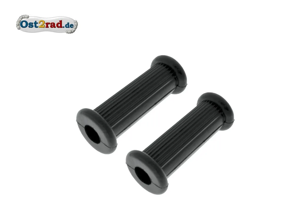 PAAR 18-20mm Fußrastengummi längsgerippt für MZ, Simson SR4- alte Form PAAR 18-20mm Fußrastengummi längsgerippt für MZ, Simson SR4- alte Form