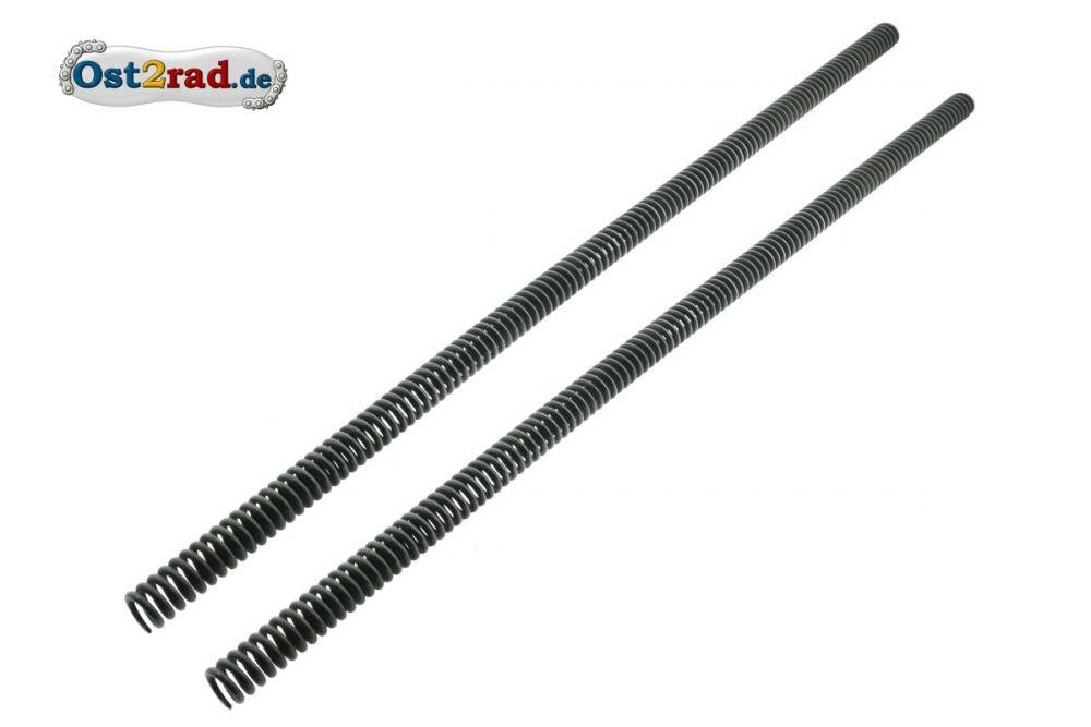 PAAR Druckfeder Telegabel VERSTÄRKT 32mm für MZ TS 125 150 250, Enden geschliffen