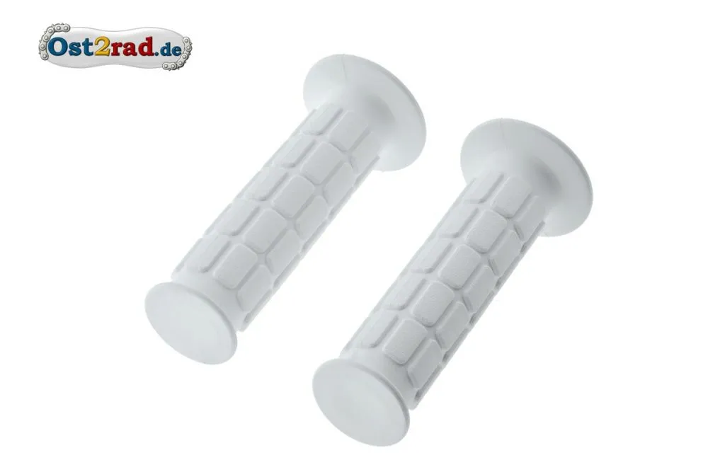 Paar Lenkergriffgummi S50 S51 SR50 Weiss, 1. Qualität Paar Lenkergriffgummi S50 S51 SR50 Weiss, 1. Qualität