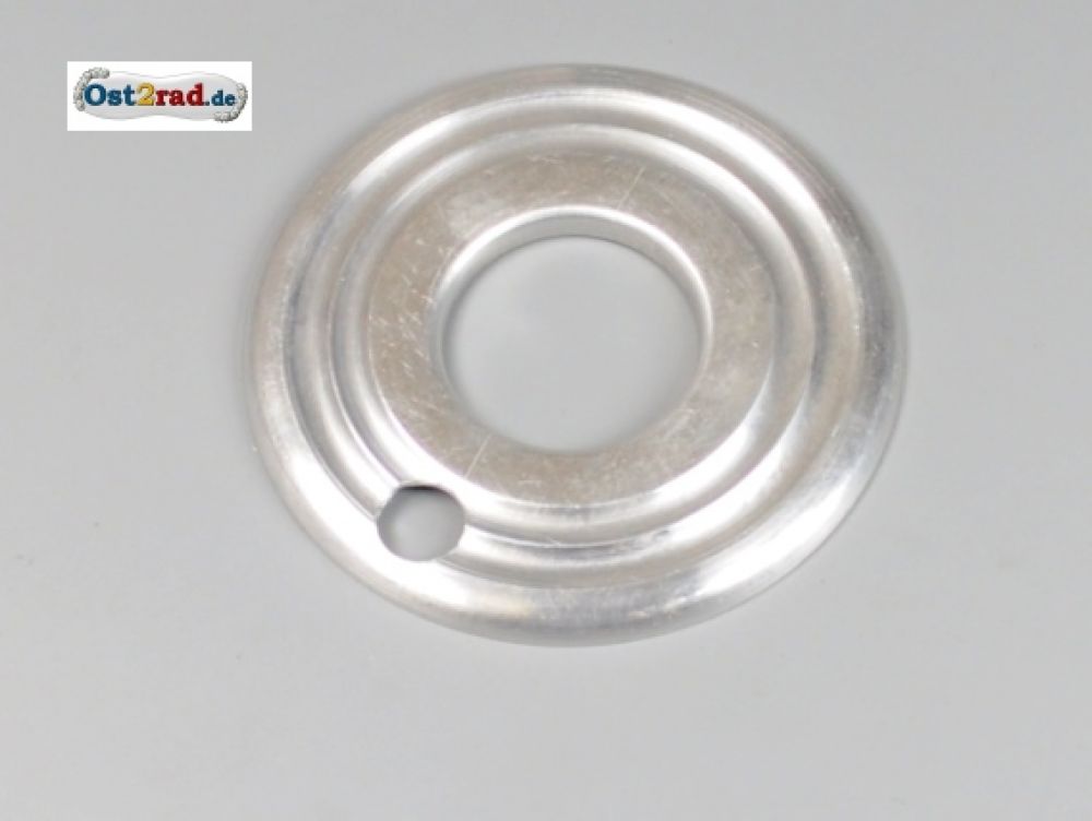 Deckel Radnabe Alu Jawa PAV Anhänger mit Loch