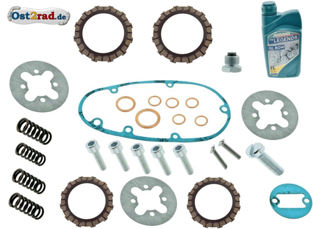 Profi Reperatursatz Kupplung für Simson KR51, S50, SR4-