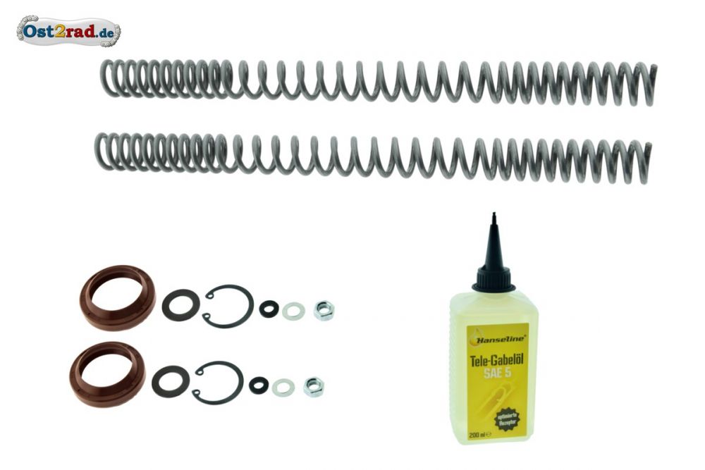Progressiv-Federn Reparatur Satz Telegabel Kleinteile ÖL für Simson S50 S51 SR50 Progressiv-Federn Reparatur Satz Telegabel Kleinteile ÖL für Simson S50 S51 SR50