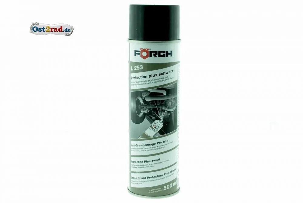 Protection plus schwarz Spraydose 500ml Protection plus schwarz Spraydose 500ml