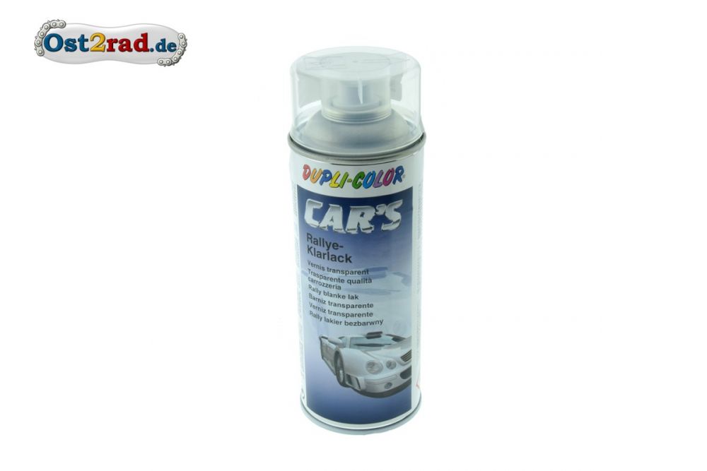 Rallye - Klarlack glänzend DUPLI Spraydose 400ml Rallye - Klarlack glänzend DUPLI Spraydose 400ml