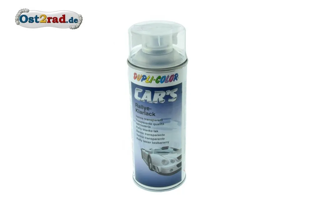 Rallye - Klarlack glänzend DUPLI Spraydose 400ml Rallye - Klarlack glänzend DUPLI Spraydose 400ml