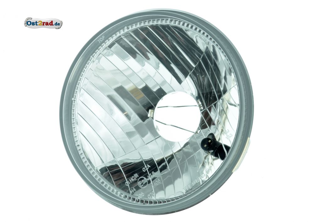 Reflektor Halogen H4 KLARGLAS passend für MZ ETZ Scheinwerfereinsatz Reflektor Halogen H4 KLARGLAS passend für MZ ETZ Scheinwerfereinsatz