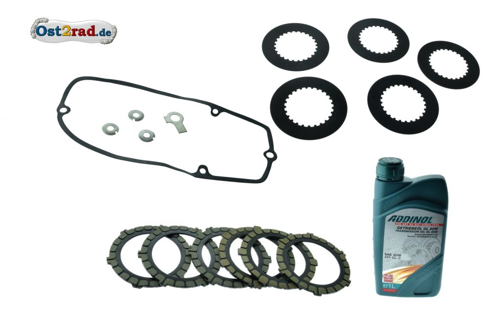 Repair set clutch MZ, ETZ150, ETZ125 with oil Repair set clutch MZ, ETZ150, ETZ125 with oil