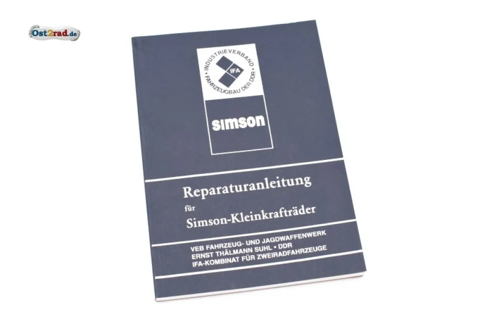 Repair handbook Simson KR51 Schwalbe, SR4, S50, 3-speed
