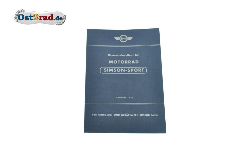 Reparaturhandbuch Motorrad AWO 425 Sport Ausgabe 1959