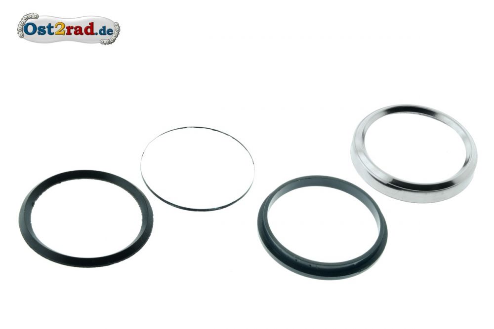 Reparatursatz Tachoring Glas 60mm für Simson S51 CHROM Reparatursatz Tachoring Glas 60mm für Simson S51 CHROM