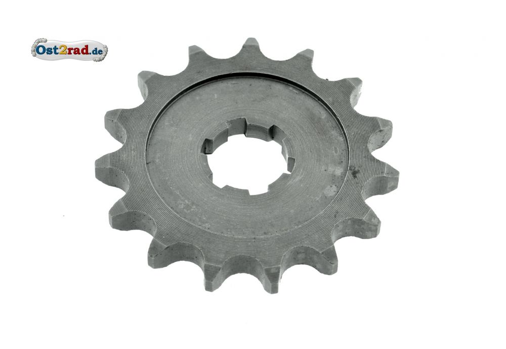 Pinion MZ, small chainwheel ES, ETS, TS 125, 150