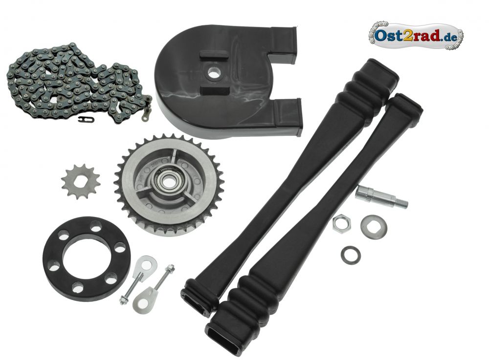 Kettenkit komplett mit Kleinteilen SIMSON S51 S70 S53 S83 Kettenkit komplett mit Kleinteilen SIMSON S51 S70 S53 S83
