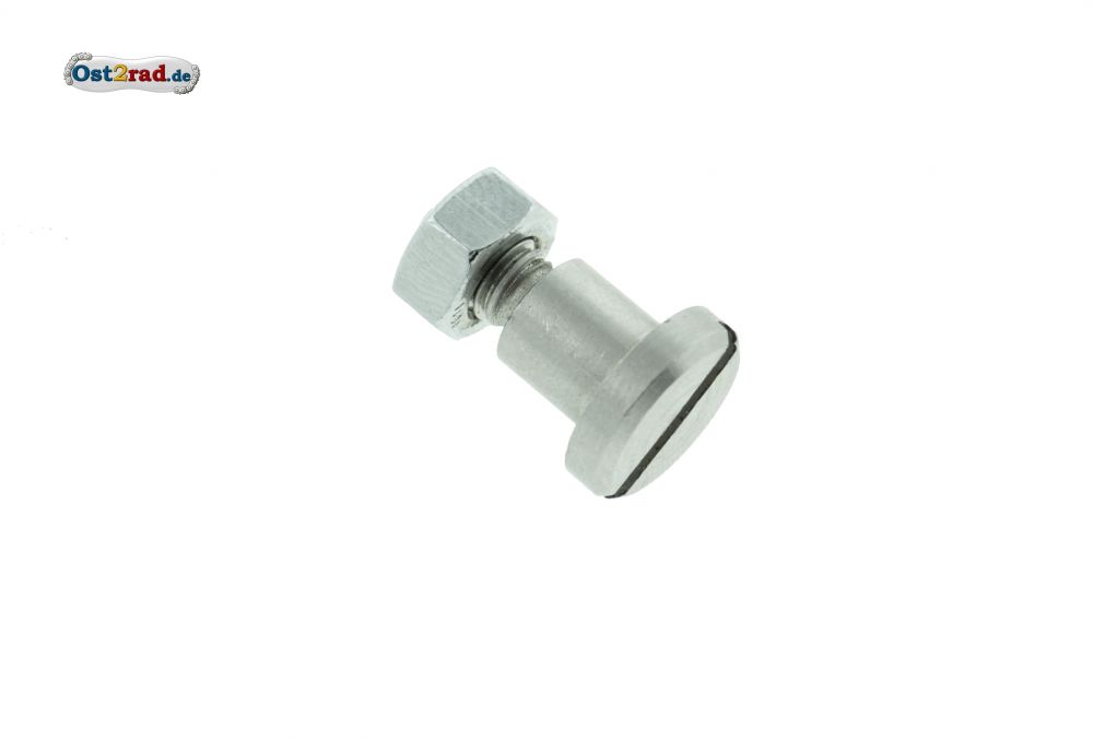 Gelenkschraube gerade M6 Edelstahl mit Mutter BK350 ES250 RT125 AWO EMW Gelenkschraube gerade M6 Edelstahl mit Mutter BK350 ES250 RT125 AWO EMW