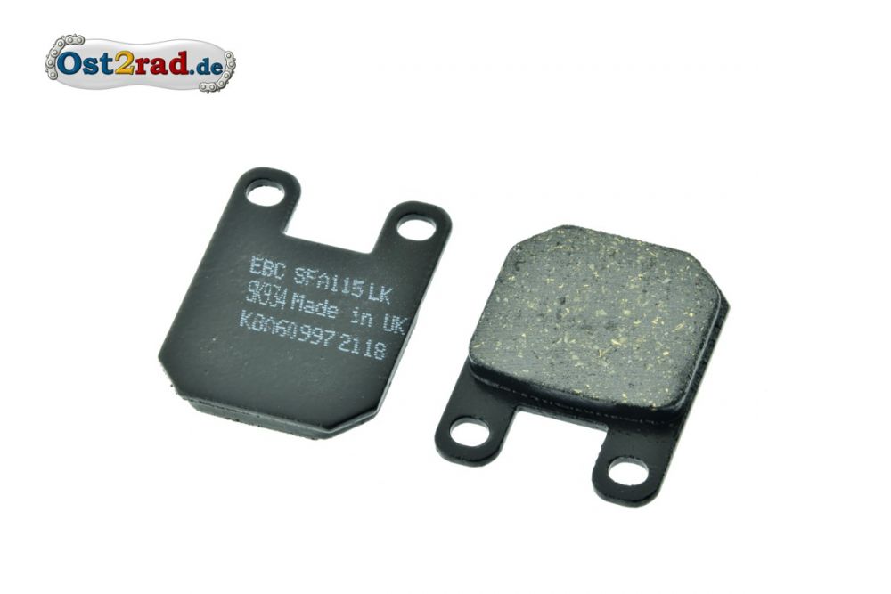 Scheibenbremsklötze PAAR für Bremssattel Simson S53 SR50 Scheibenbremsklötze PAAR für Bremssattel Simson S53 SR50
