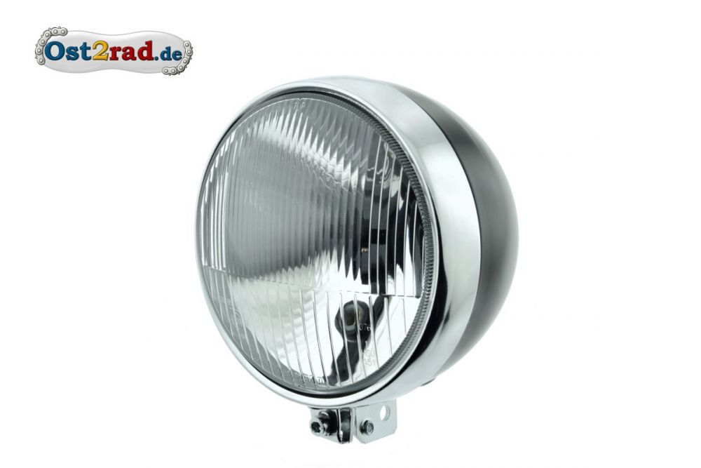 Scheinwerfer Metall für Simson S50 S51 alte Ausführung, Blechlampe Bilux Scheinwerfer Metall für Simson S50 S51 alte Ausführung, Blechlampe Bilux