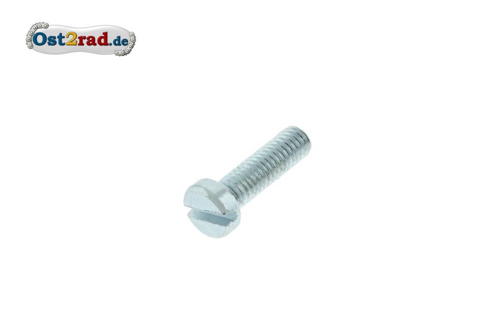 Schlitzschraube Zylinderschraube M5x12 Verzinkt Schlitzschraube Zylinderschraube M5x12 Verzinkt