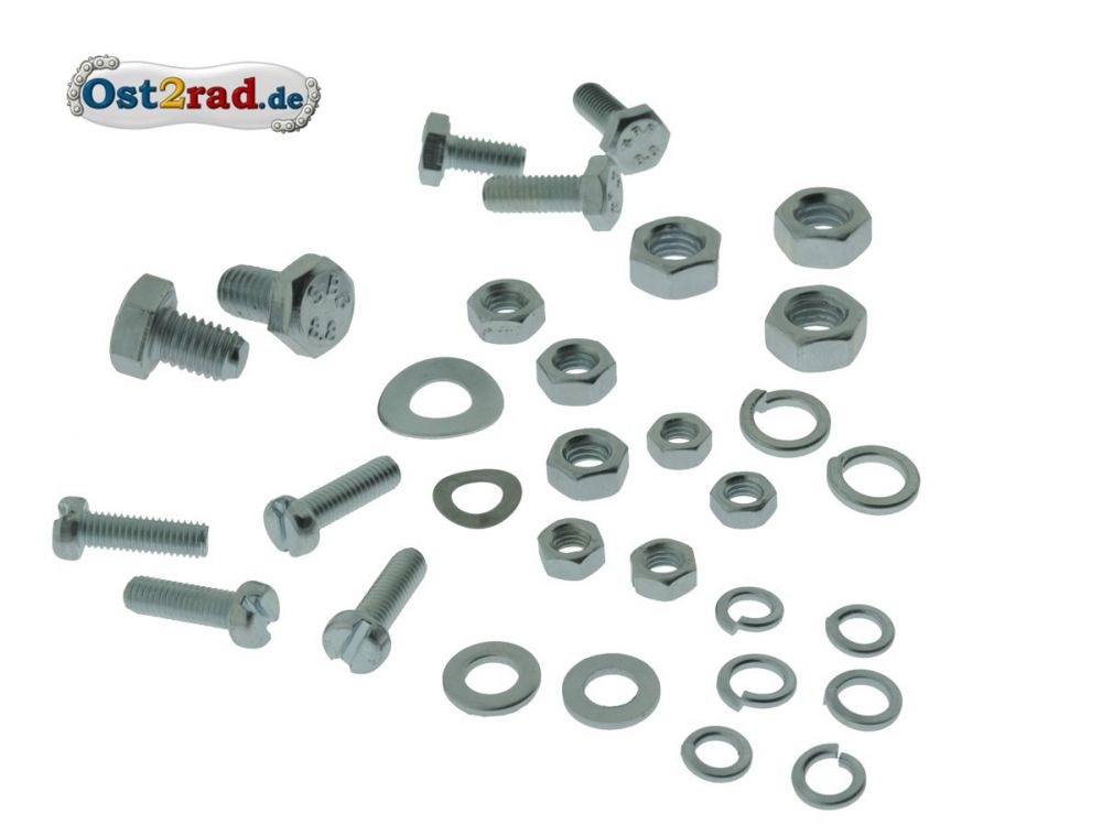 Schraubensatz Fahrgestell Schutzblech hinten TS 250 250/1 Schraubensatz Fahrgestell Schutzblech hinten TS 250 250/1