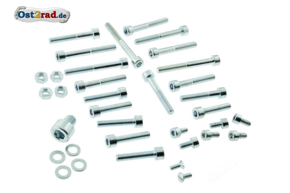 Schraubensatz Motor S50 Innensechskant 35-teilig Schraubensatz Motor S50 Innensechskant 35-teilig