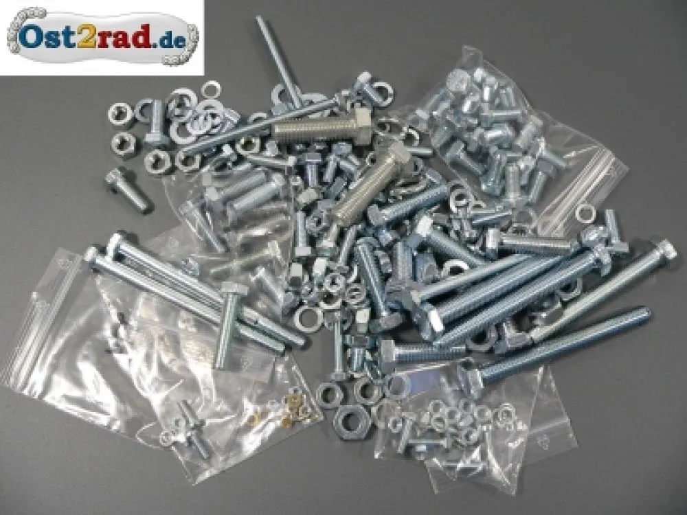 Bolt set for MZ, ES250 / 1 slot Bolt set for MZ, ES250 / 1 slot