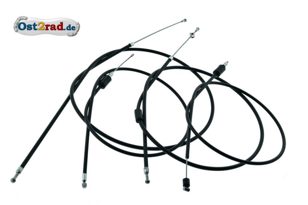 Bowdenzugsatz für BVF SIMSON S51 Standartlenker, wartungsfrei Bowdenzugsatz für BVF SIMSON S51 Standartlenker, wartungsfrei