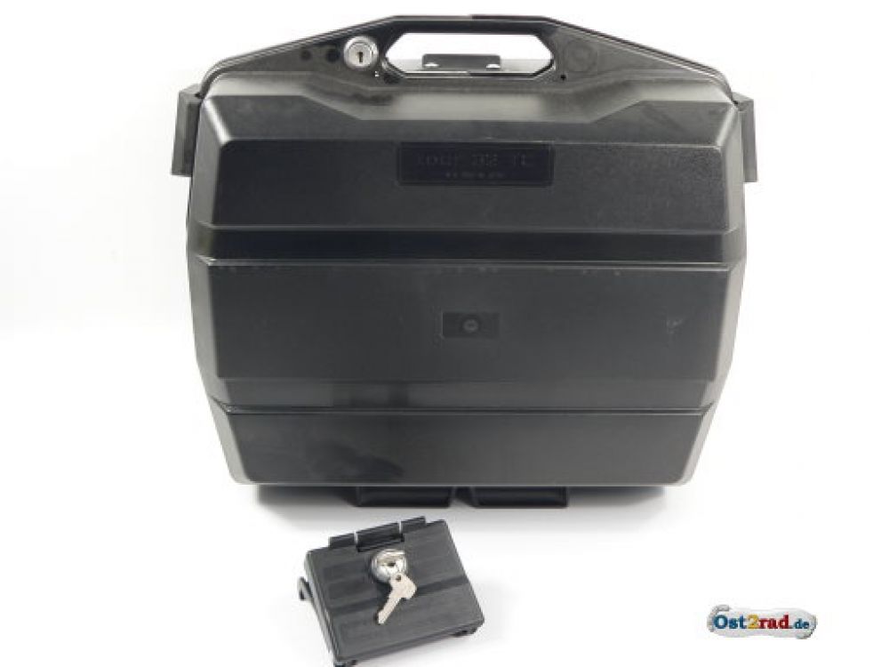 Motorcycle saddlebags for 32 litres black