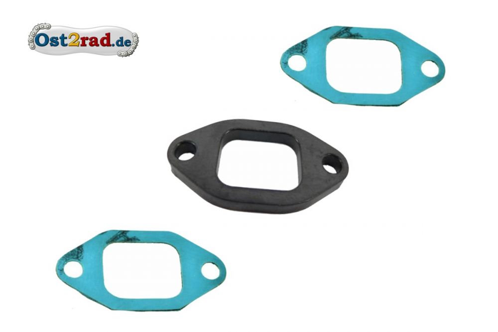 Set gasket for intake socket MZ TS, ES, ETS 125, 150 Set gasket for intake socket MZ TS, ES, ETS 125, 150