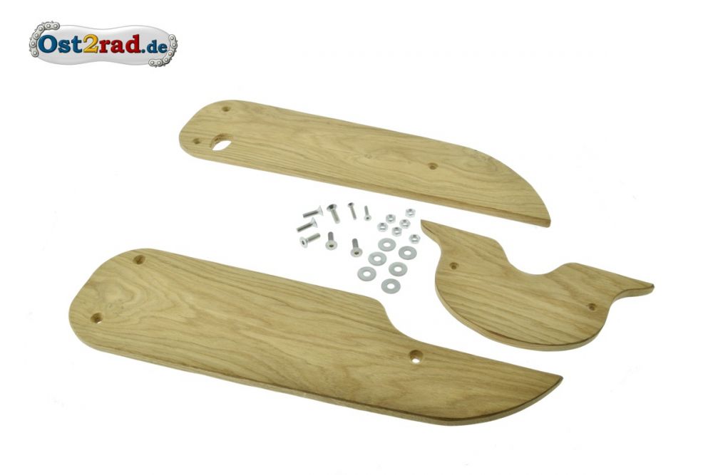 Set Mahagoniholz Trittbretter + Armaturenblech Design Echt-Holz Eiche 440mm Set Mahagoniholz Trittbretter + Armaturenblech Design Echt-Holz Eiche 440mm