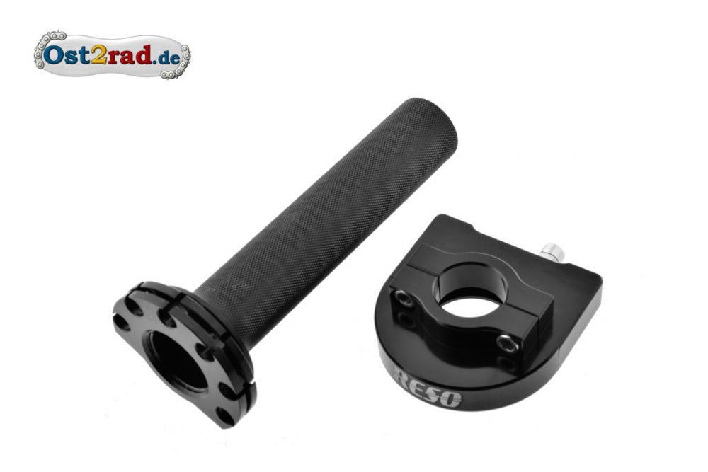 Set Gasdrehgriff CNC-Alu schwarz für Simson S50 S51 S51E Set Gasdrehgriff CNC-Alu schwarz für Simson S50 S51 S51E