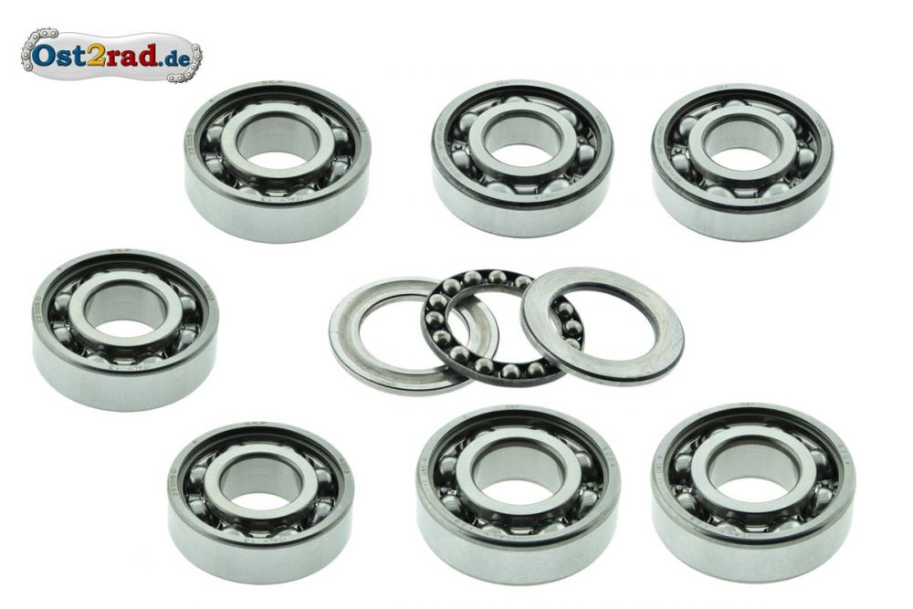 Lagersatz -SKF- ES250/1 ES300 ES250/2 ETS250 TS250/0 OHNE NADELLAGER Lagersatz -SKF- ES250/1 ES300 ES250/2 ETS250 TS250/0 OHNE NADELLAGER