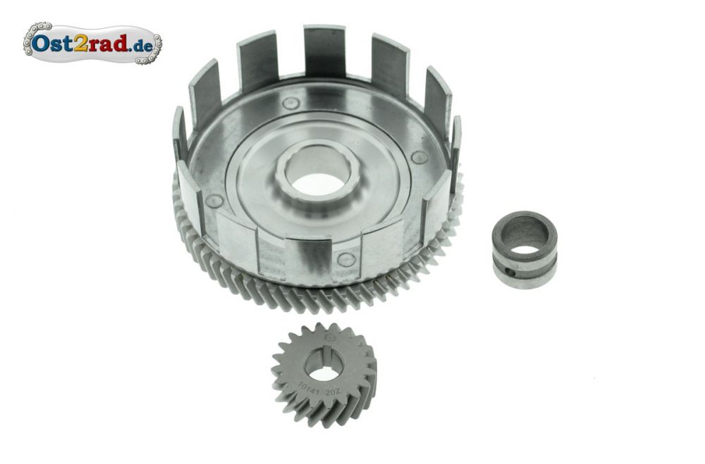 SET Kupplungskorb + Antriebsritzel SIMSON S50 Vogelserie SET Kupplungskorb + Antriebsritzel SIMSON S50 Vogelserie